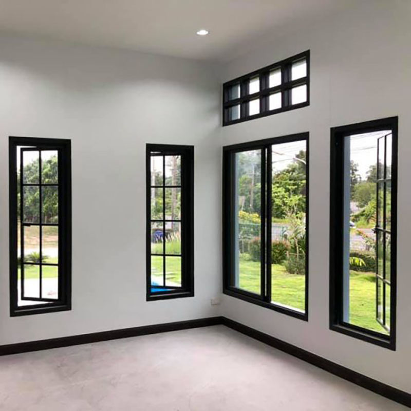 New Product Factory Frame Double Glazed Window Casement Windows Bedroom Aluminum Windows Aluminum Window Supplier