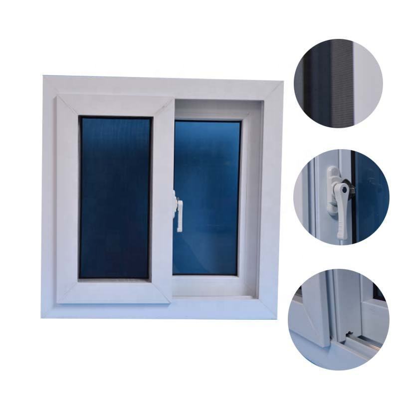 Luxury Upvc Sliding Window Factory Price Replacement Narrow Frame Sliding Windows