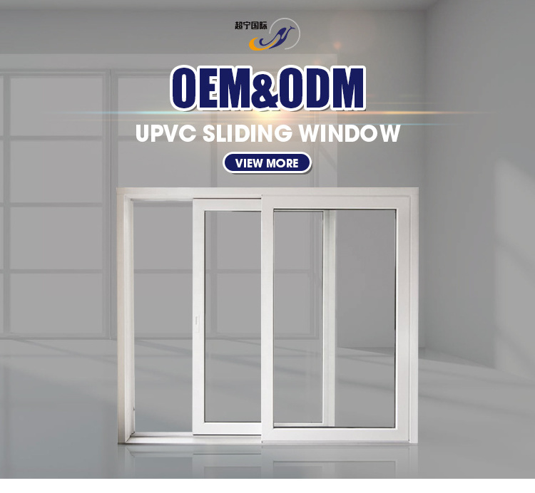 Luxury Upvc Sliding Window Factory Price Replacement Narrow Frame Sliding Windows