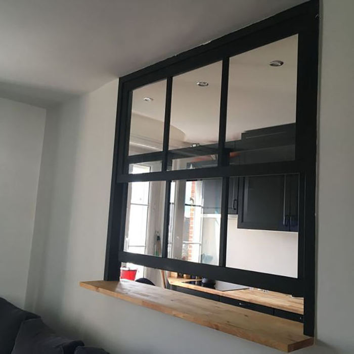 The top quality  double glass UPVC single hung window