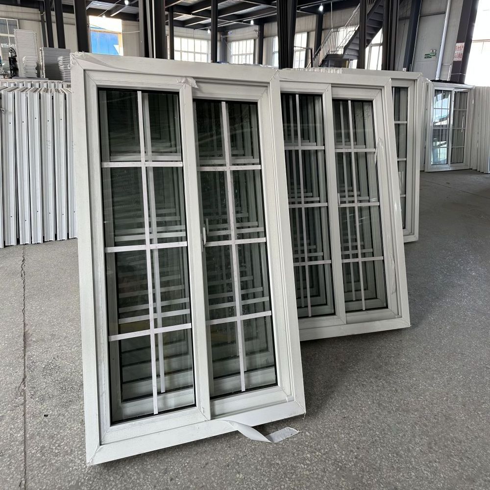 Upvc Pvc Sliding Glass Window Grill Design Sliding Glass Office Reception Windows