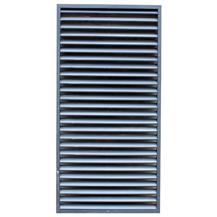 Hurricane Outdoor Metal Jalousie Exterior Adjustable blind Aluminum window with built in shutters security