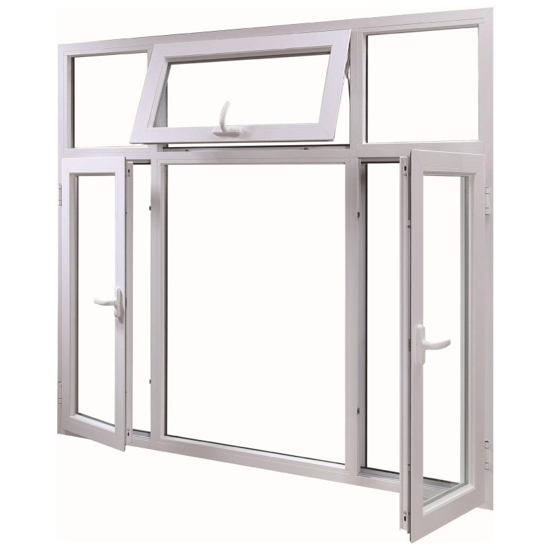 Latest Window Designs Custom Windows Manufacturer Arch Top Casement Plastic Frame Custom Windows