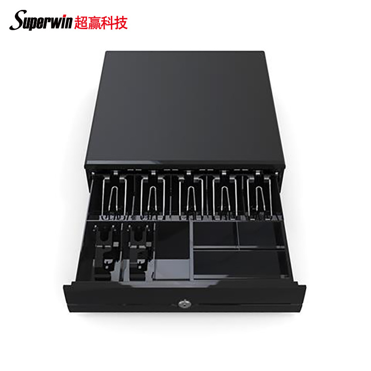 5 Bill 3 Coin /4 coin Cash Register Drawer Money Storage Box Tray with Lock Cash boxes for pos systems