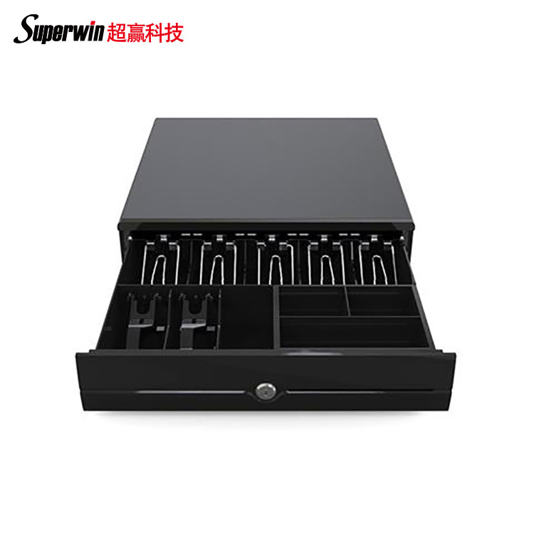 5 Bill 3 Coin /4 coin Cash Register Drawer Money Storage Box Tray with Lock Cash boxes for pos systems