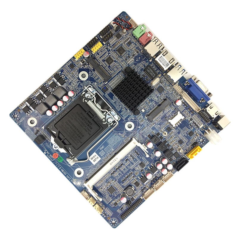 Intel LGA1150 I3, I5, I7 Mini ITX motherboard based on YJ  ITX4D-H81-1C for POS,ATM, Kiosk, Digital Signageand Living