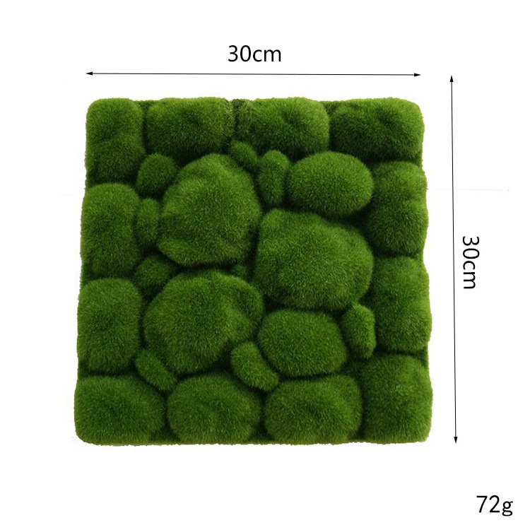 New Artificial Moss Wall Panels Vertical Green Moss For Decoration