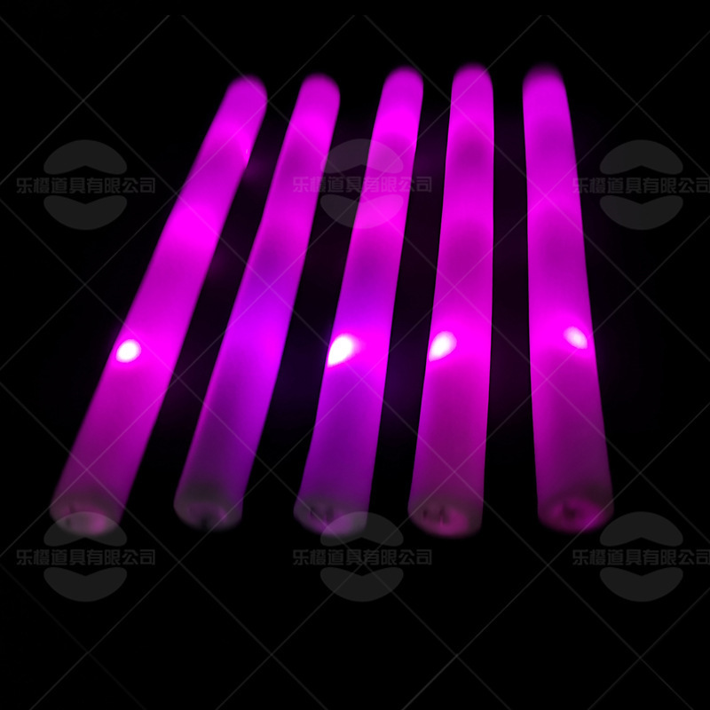 Hot selling 48cm LED foam glow sticks halloween props light glow sticks for concert parties