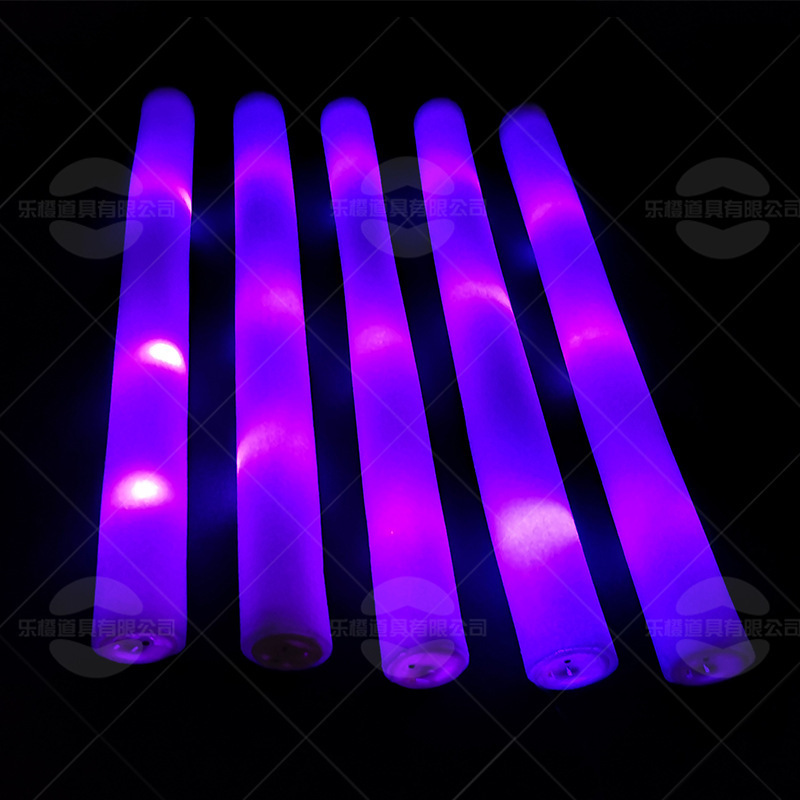 Hot selling 48cm LED foam glow sticks halloween props light glow sticks for concert parties