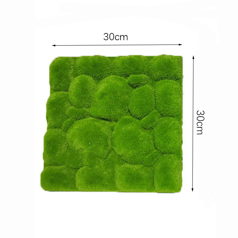 DIY Natural Art Green Sheets Preserved Pole Moss Ball Dried Real Flat Artificial Forest Moss For Wall Decoration