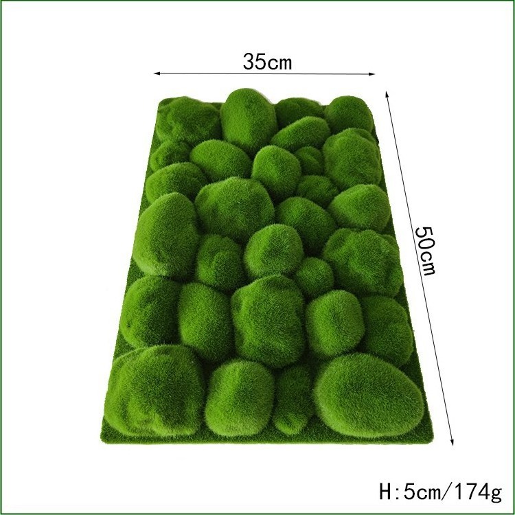 New Artificial Moss Wall Panels Vertical Green Moss For Decoration