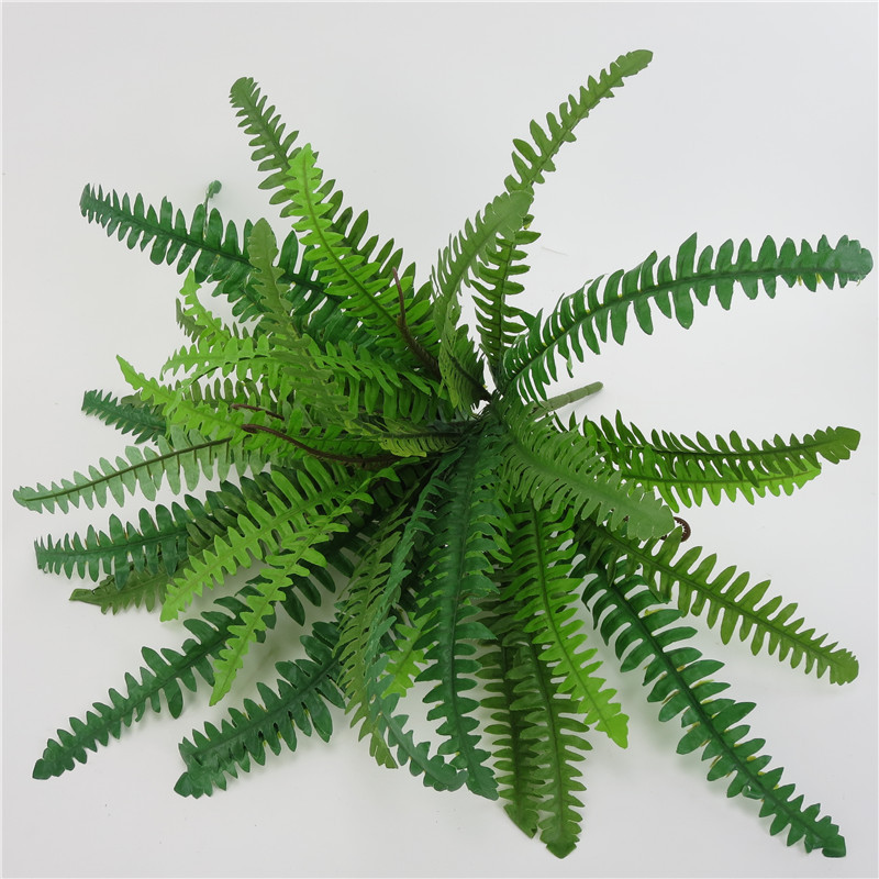 Hot Sale Artificial Plant Leaves Persian Grass Potted Vine Fern Plant Bonsai for Home Decor Landscape Greenery