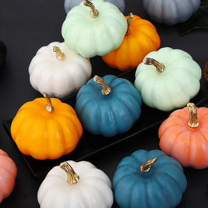 China Manufacturer Wholesale foam pumpkins for Artificial Faux Foam Pumpkin Halloween Thanksgiving Table Fall Harvest Home Decor