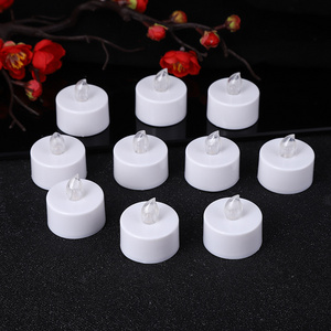 Christmas Flickering Electric Tea Lights Led Flameless Candles With Timer Home Decorations Gift