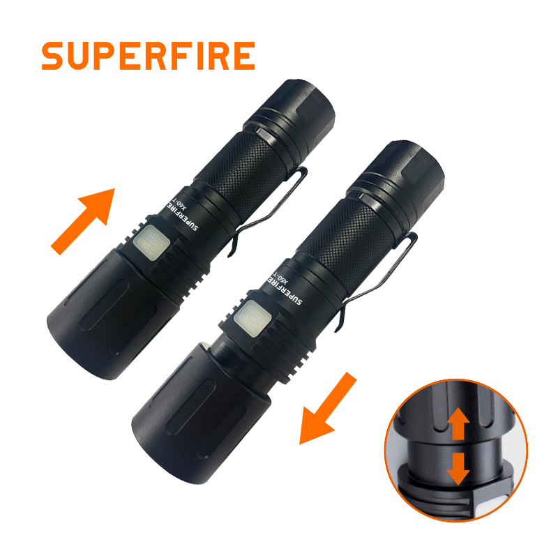 Tactical Flashlights  Military Grade 5 Modes 2000 High Lumens Led Waterproof  Flashlight for Camping Biking Hiking