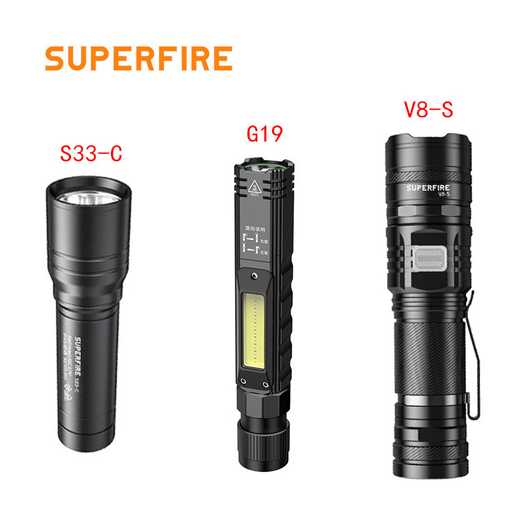 Emergency USB rechargeable LED flashlight self defense flashlight torch powerful led torch light for hunting hiking