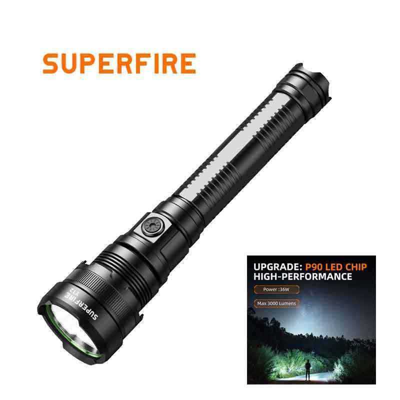 Portable hunting flash lights mini torch usb  led flashlight  rechargeable aluminum alloy waterproof flashlight