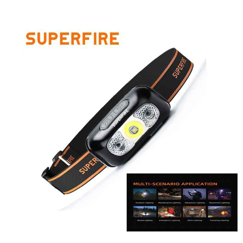 OEM price  led Rechargeable Headlamp USB Fishing Headlamps Waterproof Head Lamp Hunting Headlamp