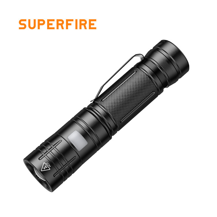 Manufacture  Hand LED flashlight Outdoor 1000lumen  GT75  LED rechargeable  Zoomable Flashlight