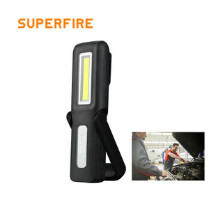 COB Rechargeable Work Light Magnetic Base Hanging Hook Super Bright Adjustable LED Work Light for Car Repair