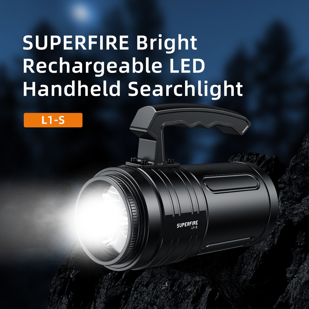 Outdoor Powerful 10000lumen Long Range Searchlight Handheld Ship LED Light Marine Searchlights For Hunting