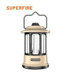 Portable Outdoor Light  Led Camping flashlight Ten Light Vintage Camp Stand Multifunction Rechargeable Mini Camping Lantern