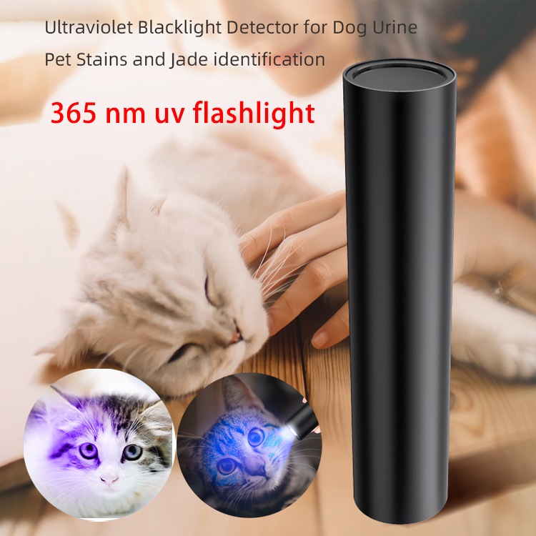 365nm UV Torch Light Mini Rechargeable LED 395nm UV Flashlights