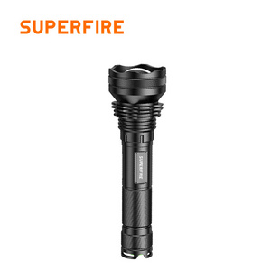 36W Powerful High Lumen Flashlight Long Distance  Long Runtime Zoomable Flashlight