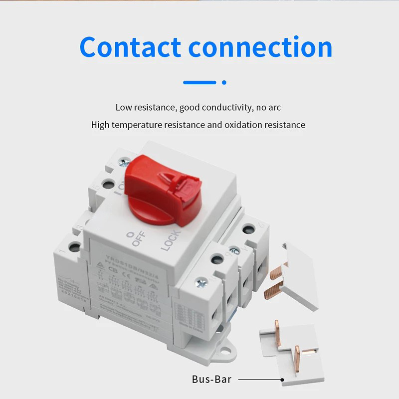 SuPuLi Pv DC isolating switch 32A 1000V 1200V 4P 16A 32A Solar DC Disconnect Switch For PV system