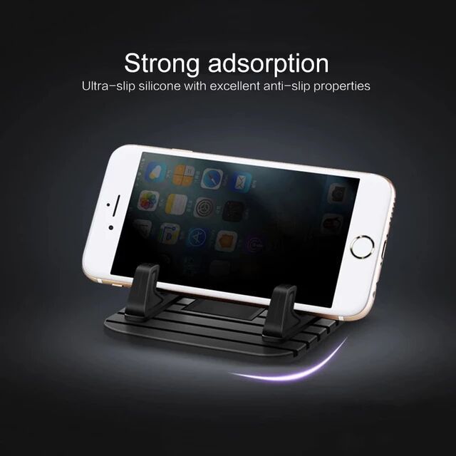 Car holder navigation instrument panel lazy holder Multi-function adhesive type 360 degree rotating mobile phone holder