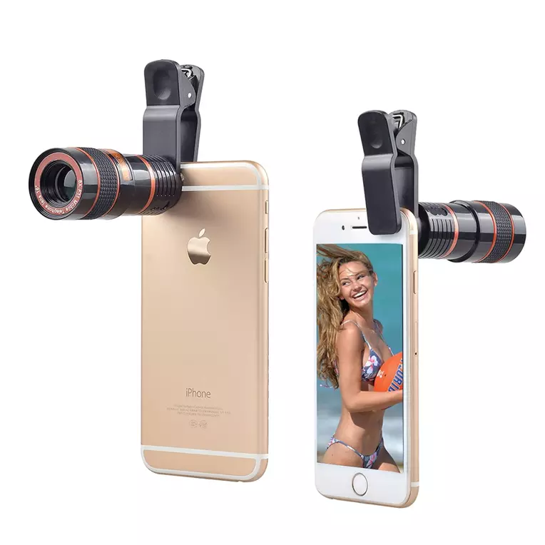 New Smart Phones Telephoto Zoom Phone Lens 8X Zoom Lens for Mobile Phone iPhone Huawei Android Smartphones Telephoto Lens