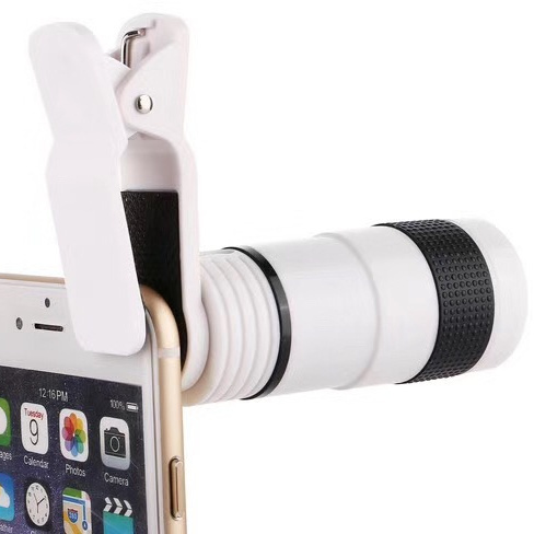 New Smart Phones Telephoto Zoom Phone Lens 8X Zoom Lens for Mobile Phone iPhone Huawei Android Smartphones Telephoto Lens