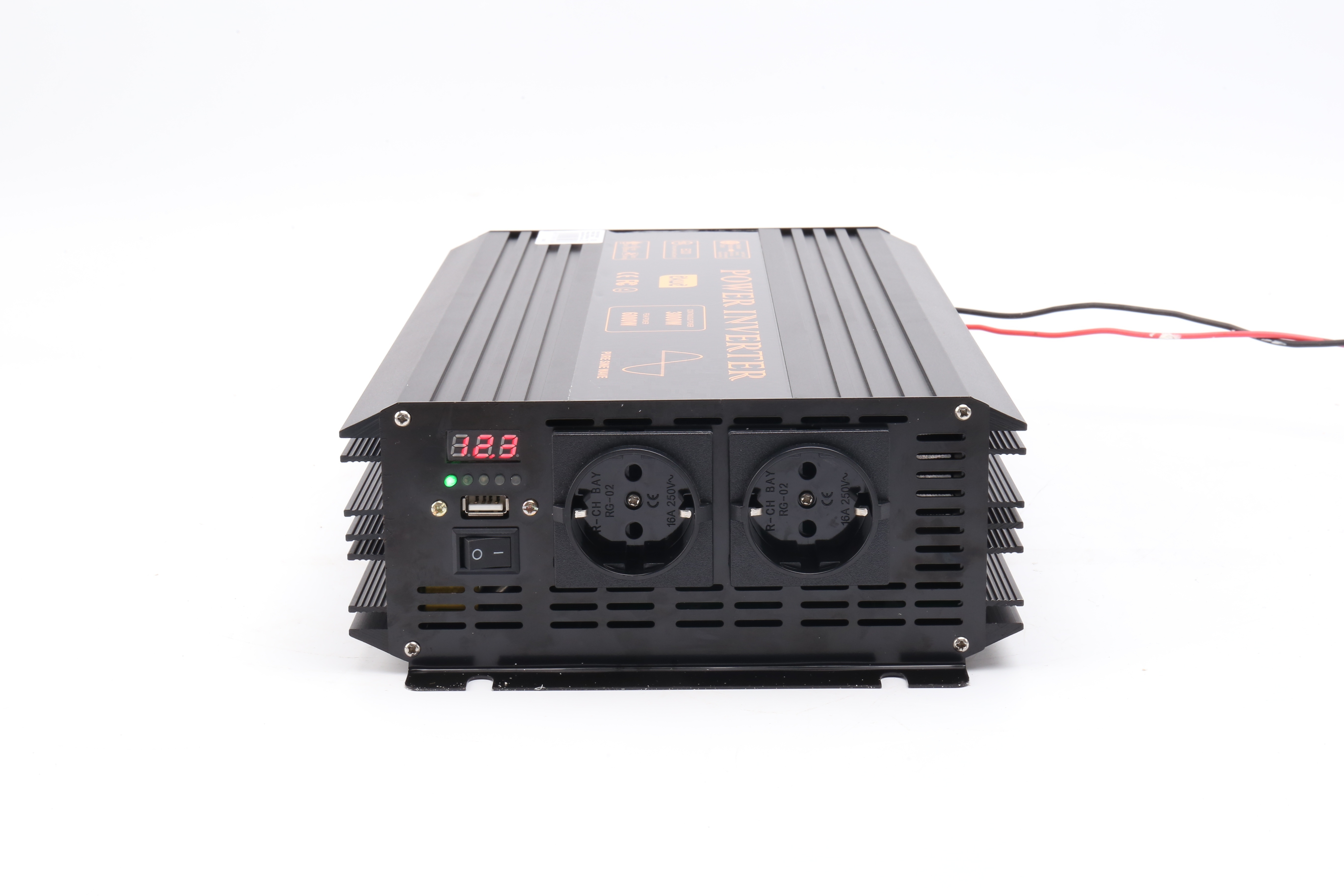 SUPOELE DC 12V 24V 48V To AC 120V 220V 50 60Hz LED Display Pure Sine Wave Power Inverter 3000w For Off Grid Solar Power System