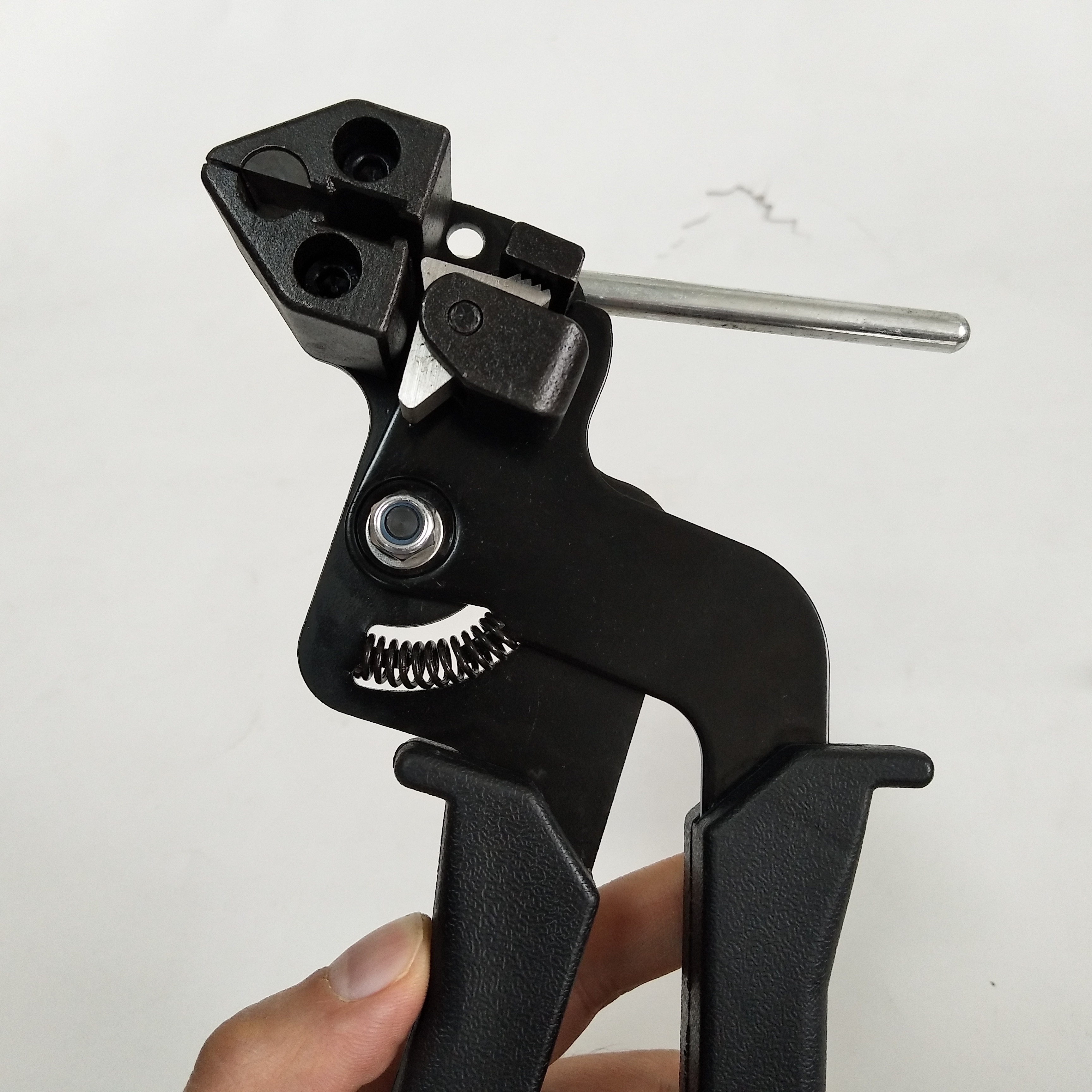 LS-600R Stainless Steel Cable Tie Gun for Tensioning and cutting 4.6-12mm Width Cable Ties Fasten Tool