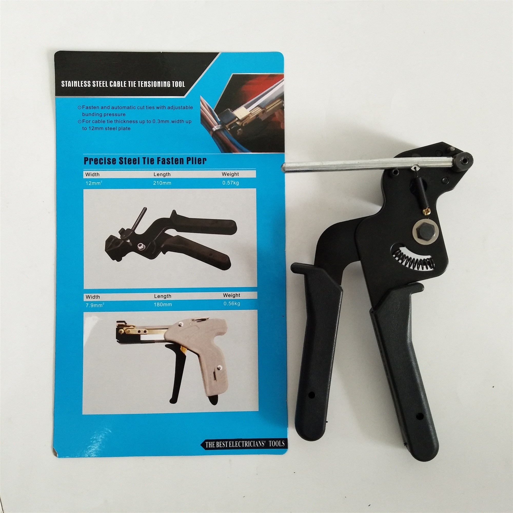 LS-600R Stainless Steel Cable Tie Gun for Tensioning and cutting 4.6-12mm Width Cable Ties Fasten Tool