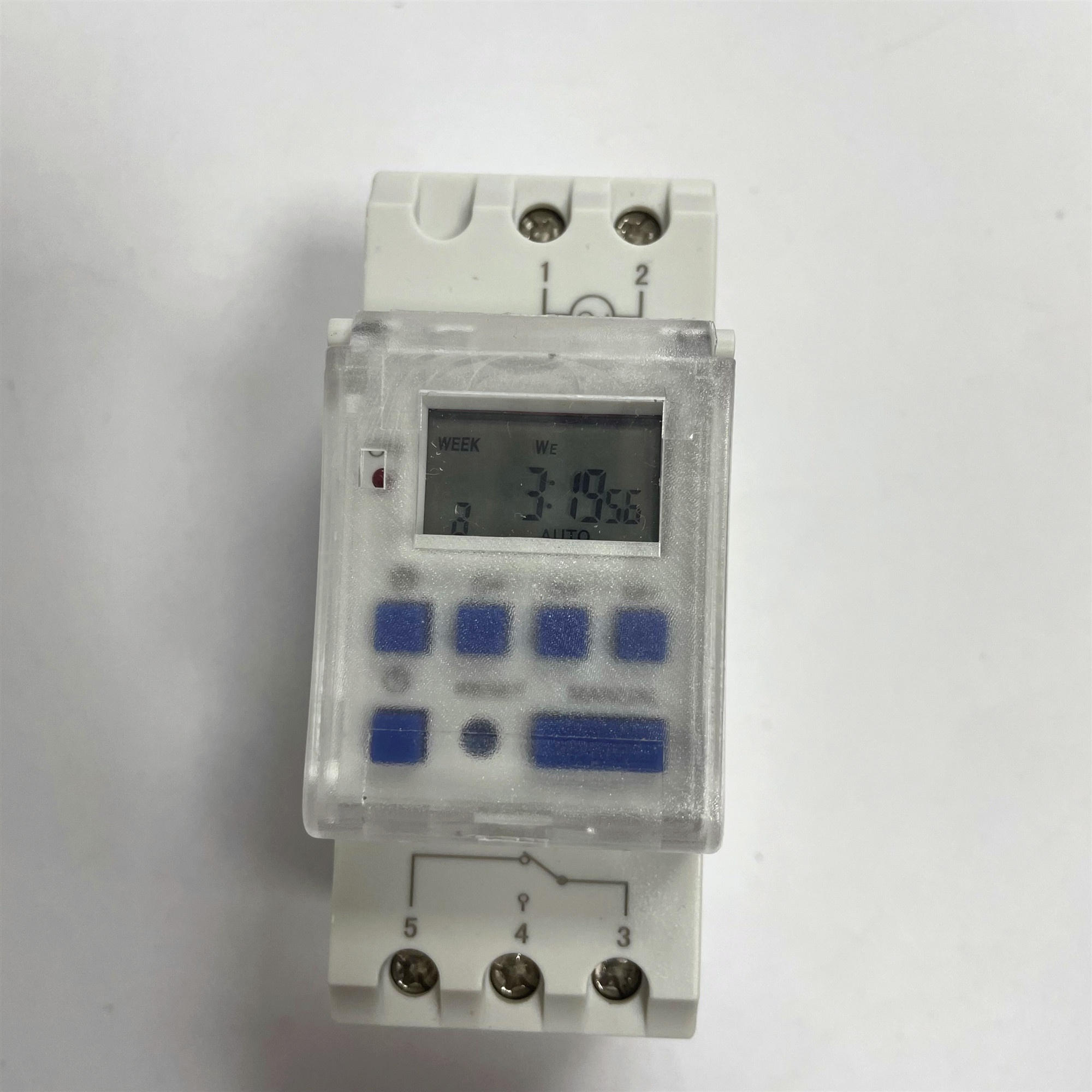 AHC15A THC15A AC 220V 240V 30A Clear Front Transparent Cover Daily or weekly Programmable Digital Timer Time Switch