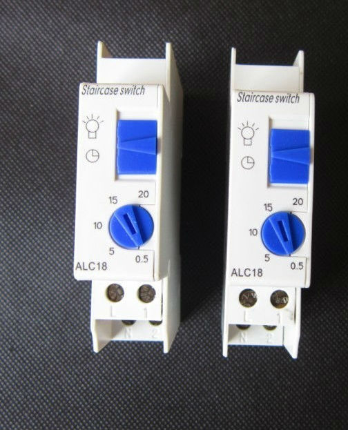 ALC18 220-240VAC 50-60 Hz 20 Minutes 0.5 Minimum Setting Unit DIN Rail Lighting Delay Staircase Timer Time Switch