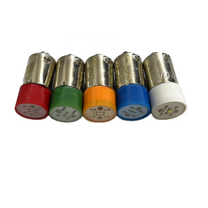 High Brightness 10mm BA9S AC 220V 230V 380V 110V 120V or DC 48V 24V 12V 6.3V LED Bulb Lamp Lights