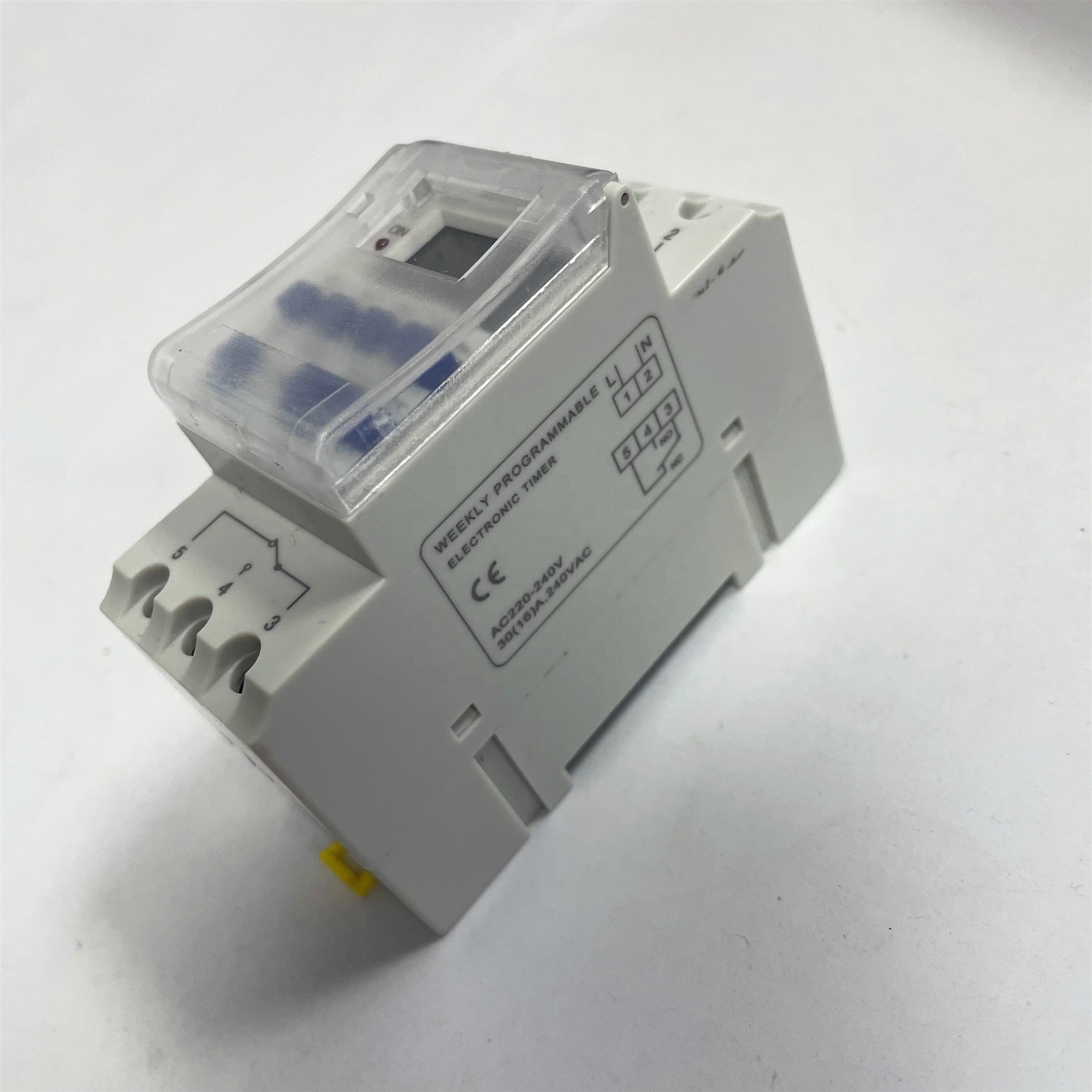 AHC15A THC15A AC 220V 240V 30A Clear Front Transparent Cover Daily or weekly Programmable Digital Timer Time Switch