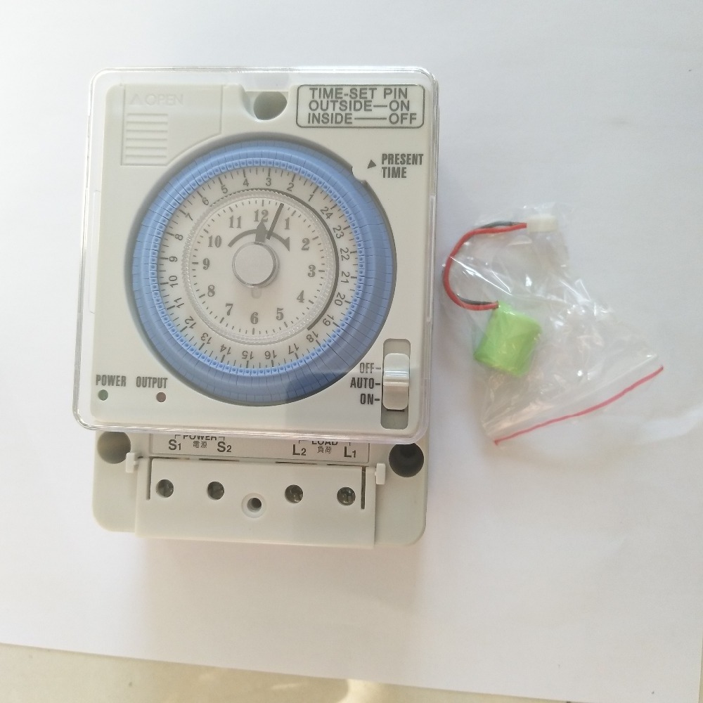 100V -240V 15A 24 Hours Mechanical Time Switch Theben Timer TB-388 with changeable Battery CE RoHS