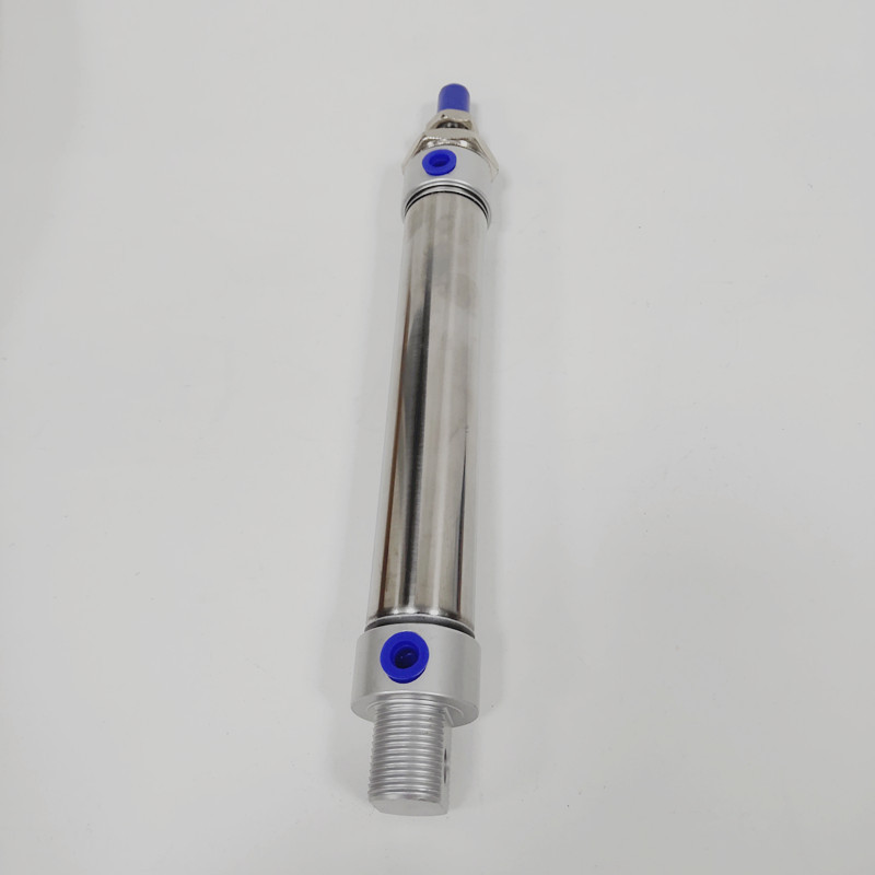 Pneumatic Stainless Air Cylinder 25MM Bore 100MM Stroke MA25X100-S-CA Double Action Mini Round Cylinders