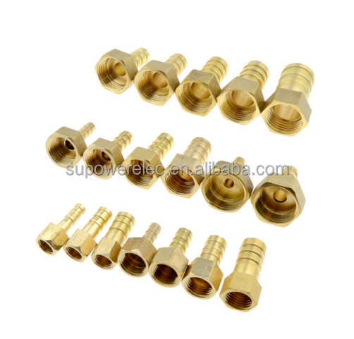 Brass Hose Fitting 6mm 8mm 10mm 19mm Barb Tail 1/8