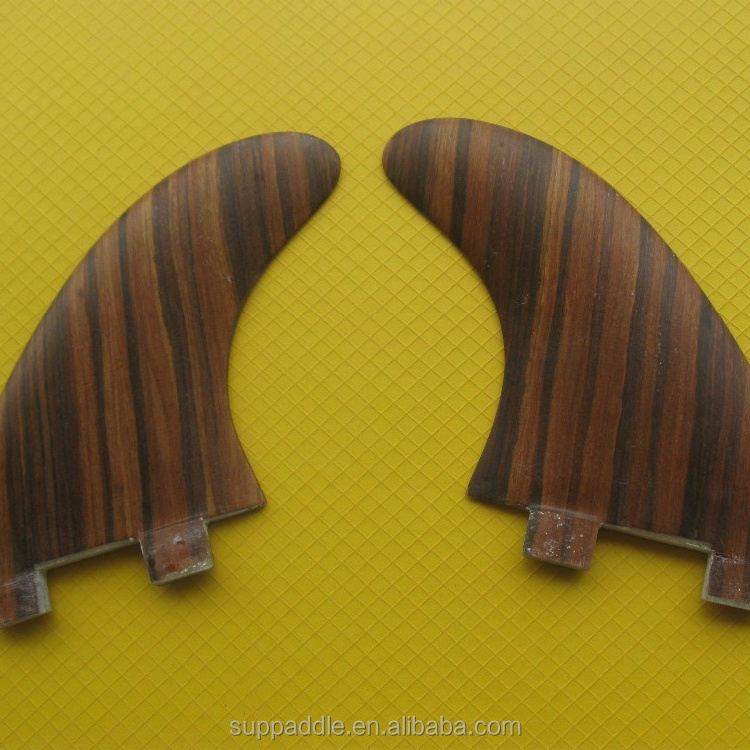 Wooden Surfboard Fins Made in China Surf Wood Fins