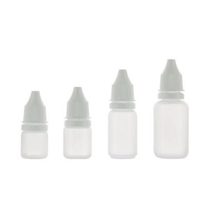 Custom 5ml 20ml 30ml 60ml 120ml Empty Sample LDPE Dropper Bottle Plastic Squeeze Bottle For Lace Wig Glue Bottle Liquid