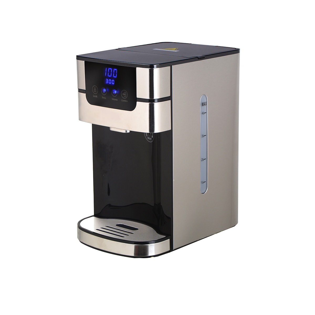 4LStainless Steel Fashion Design Water Dispenser, Standing Portable Water Dispenser With Hot Water, Instant Hot Water Dispenser.