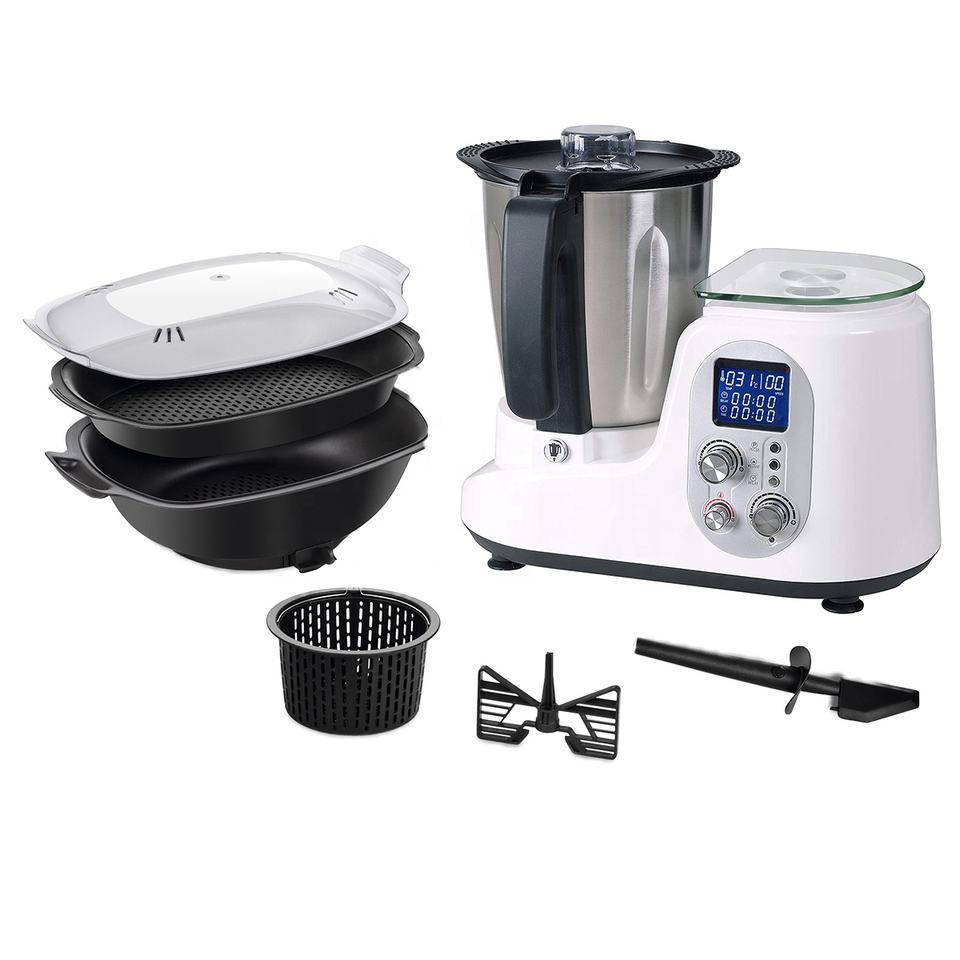 Multifunction cooker robot and kitchen appliances and thermo cooker mix robot cooker