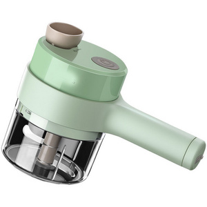 2022 New Mini Hand Portable Vegetable Cutter Food Chopper 2 In 1 Meat Mincer Hand-held Food Processor Slicer