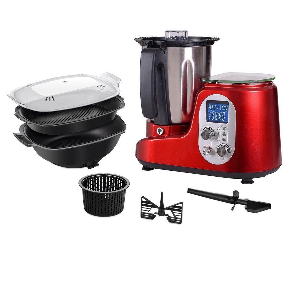 Multifunction cooker robot and kitchen appliances and thermo cooker mix robot cooker