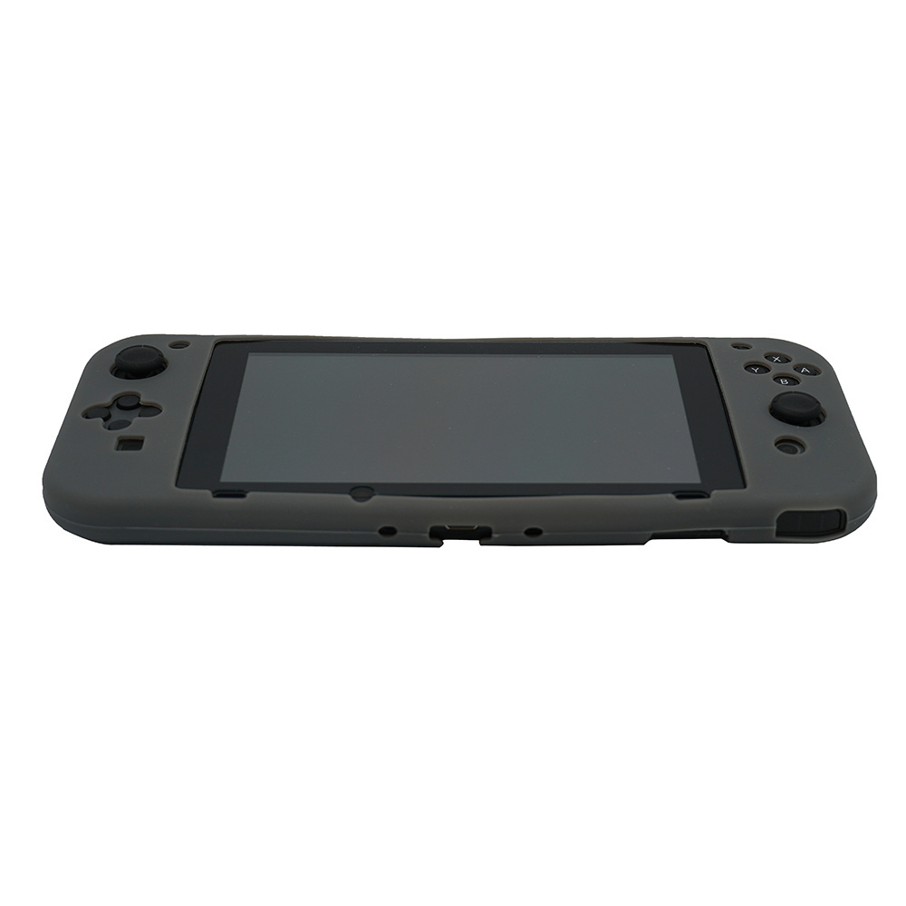 Anti-Slip Protective Skin Silicone Case Joy Con Protective Full Body Cover For Nintendo Switch For Joy Con Controller Gray