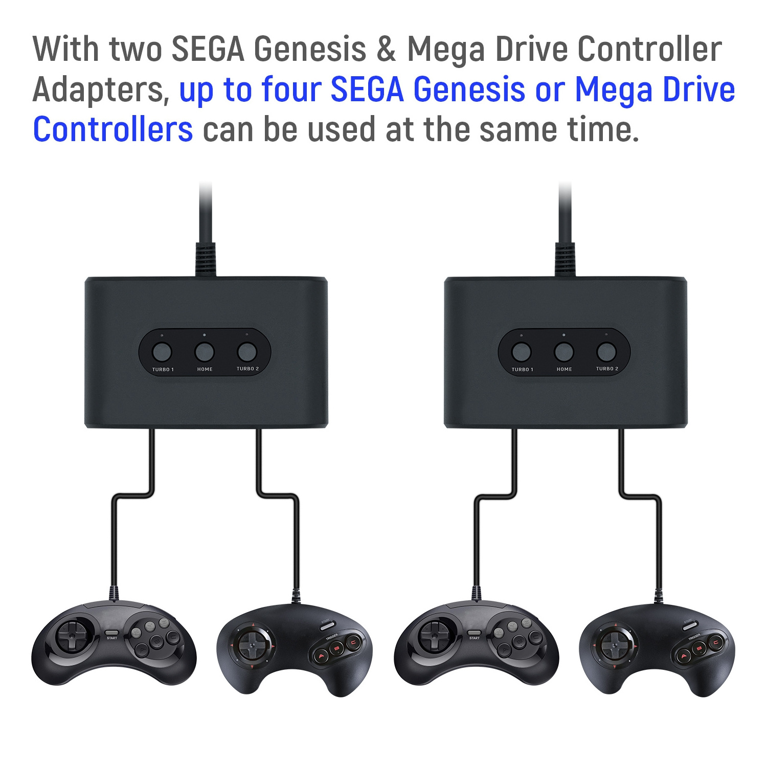 MayFlash for Sega Genesis for Mega Drive Controller Adapter Connect for Nintendo Switch for Windows Gaming Accessories PC